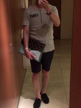 Christian Louboutin クリスチャンルブタン のローファーを使ったメンズ人気ファッションコーディネート Wear