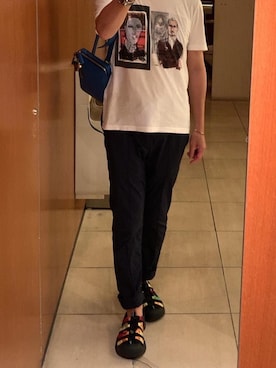 「アニメ」｜Kenji ☑️さん（メンズ・167cm）の夏コーディネート