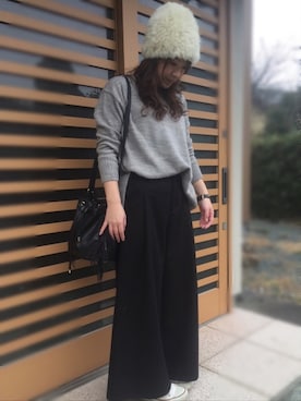 Yamaさん（レディース・160cm）の冬コーディネート