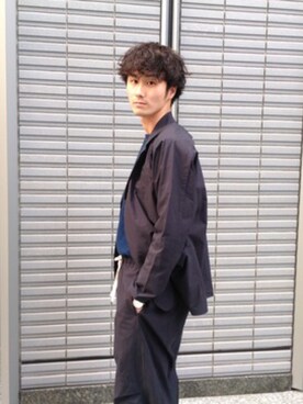 「salvy;（サヴィー）のアイテム（ジャケット/アウター）」を使った、hayatoさん（メンズ・176cm）の冬コーディネート