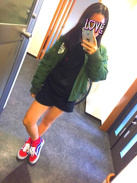 「JENNI（ジェニィ）のアイテム（ジャケット/アウター）」を使った、NO NAMEさん（キッズ・148cm）の冬コーディネート