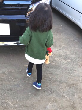 mocoさん（キッズ・90cm）の冬コーディネート