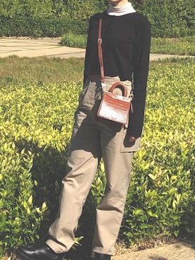 mEさん（レディース・163cm）の冬コーディネート