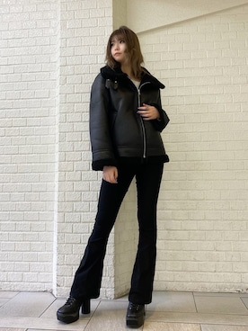 MYUさん(レディース・165cm)の冬コーディネート