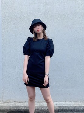 「envym_staff」｜「アイテム（ワンピース/ドレス）」を使った、MYUさん（レディース・165cm）の春コーディネート