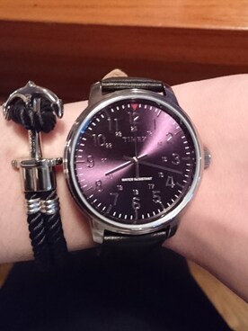 「TIMEX（タイメックス）のTIMEX MEN'SCORE メンズコア（アナログ腕時計、ブラック系）」を使った、アッキーさん（メンズ・168cm）の秋コーディネート