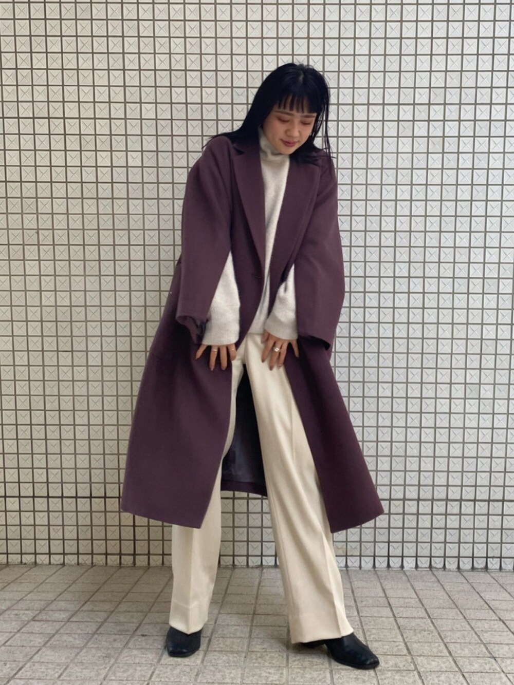 オープンスリーブセミダブルコート 酷く