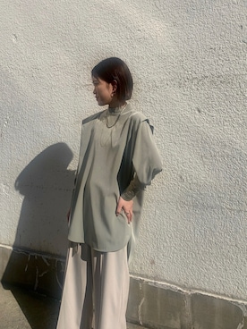 YUKA OWAKAさん（レディース・157cm）の冬コーディネート