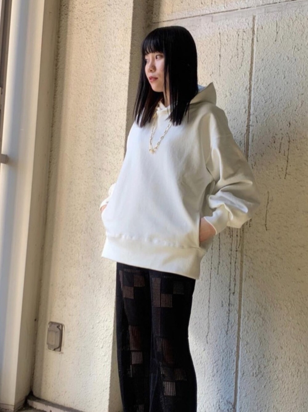 public tokyo 極 フードプルオーバー　パーカー 新垣結衣 PUBLIC TOKYO（パブリックトウキョウ）の「【新垣結衣さん着用】極