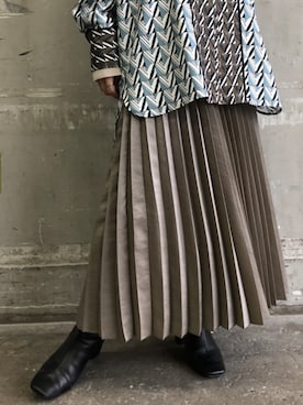 YUKA OWAKAさん（レディース・154cm）の冬コーディネート