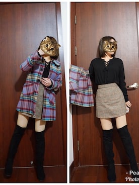 半醒半梦时さんのコーディネート