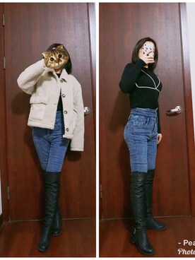 半醒半梦时さんのコーディネート