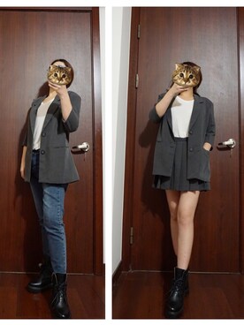 半醒半梦时さんのコーディネート