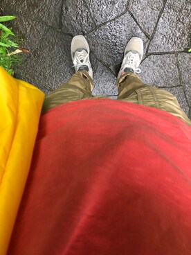 「Tieasy（ティージー）のアイテム」を使った、aryonkaさん（メンズ・178cm）の秋コーディネート