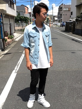 三澤 拓実さん（メンズ・168cm）の夏コーディネート