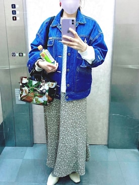 「シアタープロダクツ(THEATRE PRODUCTS)」｜「アイテム（アクセサリー）」を使った、to_piさん（レディース・155cm）の春コーディネート