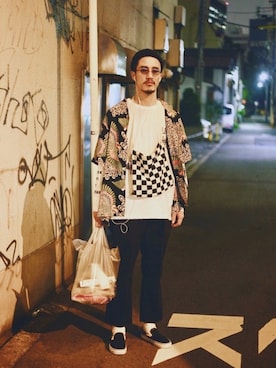 「CHRISTIAN DADA（クリスチャンダダ）のアイテム」を使った、m_hosokawaさん（メンズ・180cm）の秋コーディネート
