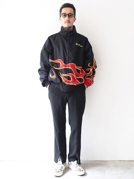 「BeAMS DOT（ビームスドット）のアイテム」を使った、m_hosokawaさん（メンズ・180cm）の春コーディネート