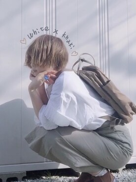 もりもり。さん（レディース・163cm）の春コーディネート