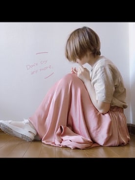 もりもり。さん（レディース・163cm）の春コーディネート