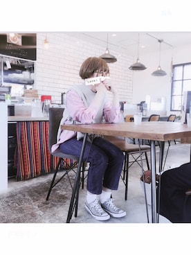 もりもり。さん(レディース・163cm)の春コーディネート