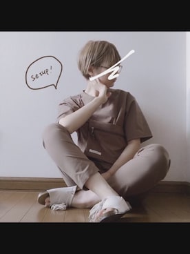 もりもり。さん(レディース・163cm)の春コーディネート