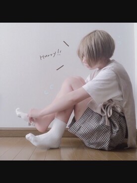 もりもり。さん(レディース・163cm)の春コーディネート