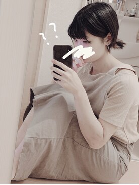 もりもり。さん（レディース・163cm）の夏コーディネート