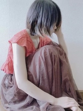 もりもり。さん（レディース・163cm）の夏コーディネート