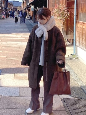 maoさん（レディース・151cm）の冬コーディネート