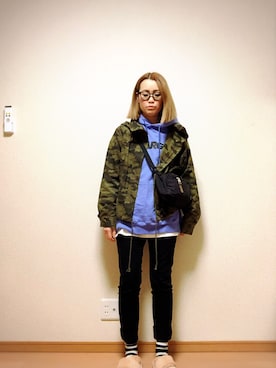 「and it_（アンドイット）のアイテム（ジャケット/アウター）」を使った、あゆぽさん（レディース・160cm）の冬コーディネート