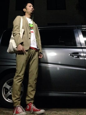 たろうさん（メンズ・166cm）の夏コーディネート