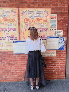 「プチプラミックス」｜かめさん（レディース・165cm）の夏コーディネート