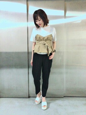 JEANASISアミュプラザ鹿児島STAFFさんのコーディネート