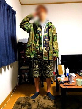 「友達」｜「アイテム（ジャケット/アウター）」を使った、パビロニアさん（メンズ・176cm）の春コーディネート