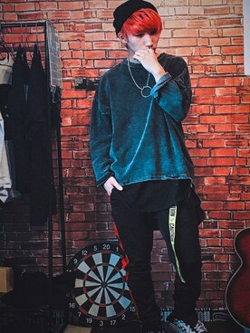 RENさん（メンズ・160cm）の秋コーディネート