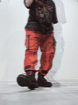 「vetements」｜「アイテム（ブーツ）」を使った、RENさん（メンズ・160cm）の夏コーディネート