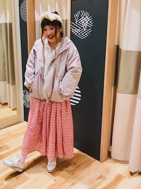 えりさん（レディース・150cm）の春コーディネート