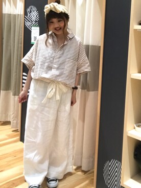 えりさん（レディース・150cm）の夏コーディネート