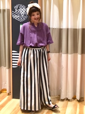 えりさん（レディース・150cm）の夏コーディネート