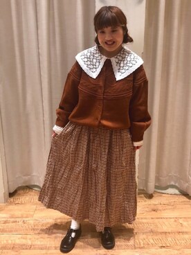 えりさん（レディース・150cm）の秋コーディネート