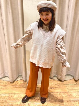 えりさん（レディース・150cm）の春コーディネート
