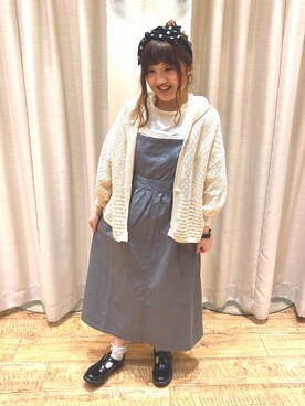 「おとなコーデ」｜「アイテム（その他シューズ）」を使った、えりさん（レディース・150cm）の春コーディネート