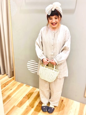 「Samansa Mos2（サマンサ モスモス）のアイテム（雑貨/ホビー）」を使った、えりさん（レディース・150cm）の夏コーディネート