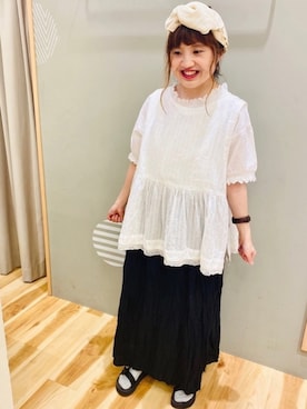 えりさん（レディース・150cm）の夏コーディネート