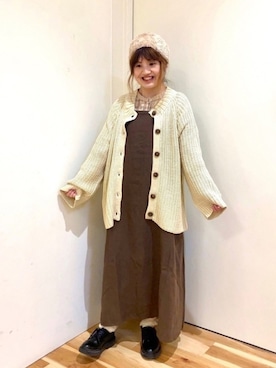 えりさん（レディース・150cm）の秋コーディネート