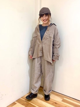 えりさん（レディース・150cm）の秋コーディネート