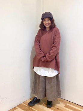 えりさん（レディース・150cm）の秋コーディネート