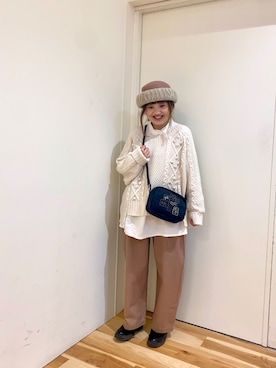 えりさん（レディース・150cm）の冬コーディネート