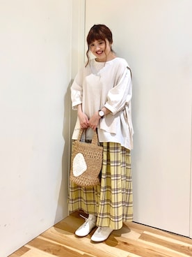 えりさん（レディース・150cm）の春コーディネート